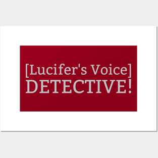 [Lucifer's Voice] DETECTIVE! Posters and Art